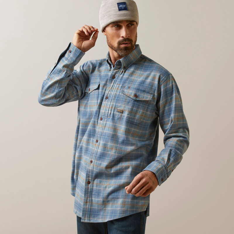 Ariat Rebar Flannel DuraStretch Work Shirt 10046638