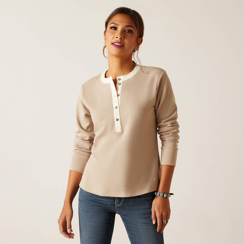 WOMEN'S ARIAT Prairie Henley Top 10047401