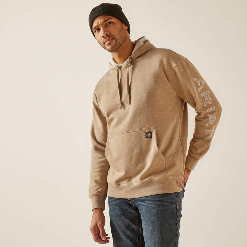 Men's Ariat Rebar Roughneck Pullover Hoodie 10048790