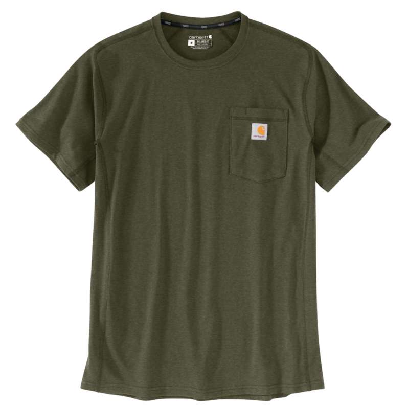 NEW CARHARTT FORCE® RELAXED FIT MIDWEIGHT SHORT-SLEEVE POCKET T-SHIRT 106652