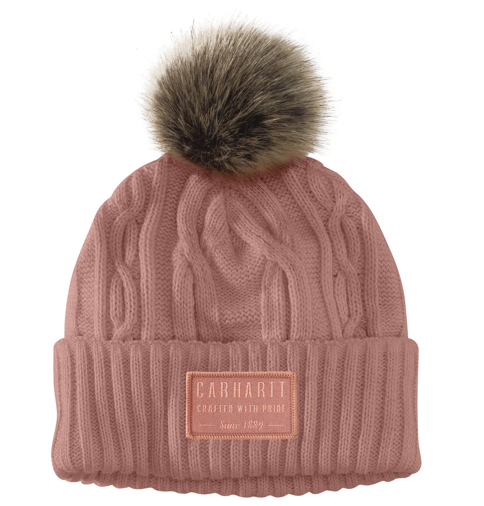 WOMEN'S KNIT POM-POM BEANIE 105464