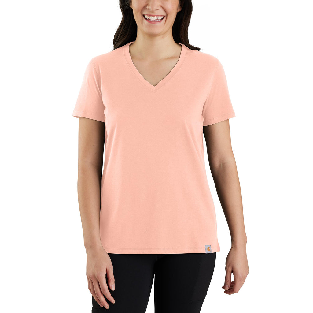 CARHARTT® RELAXED FIT LIGHTWEIGHT SHORT SLEEVE V NECK T-SHIRT 105739 Spring 2024