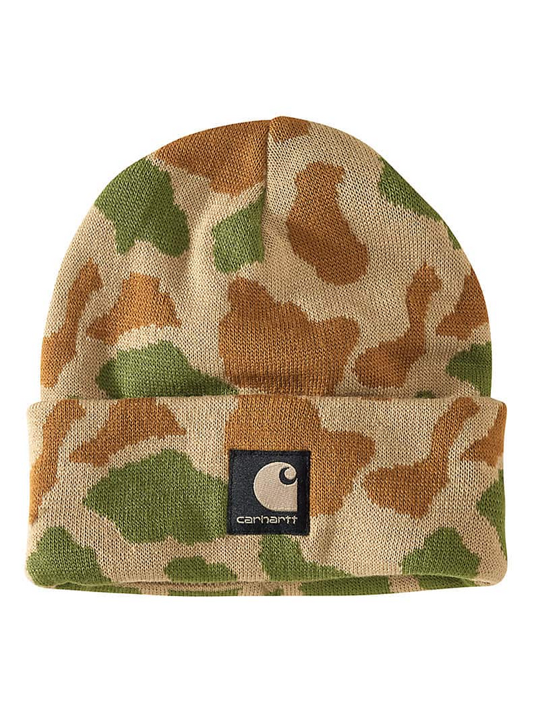 Knit Camo Beanie 105968