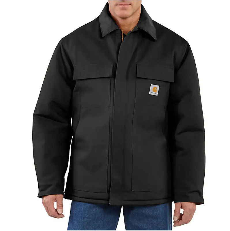 Loose Fit Firm Duck Insulated Traditional Coat - 3 Warmest Rating 106674