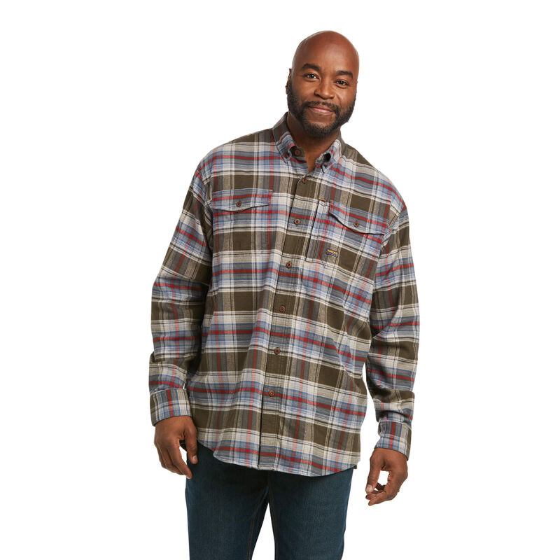 Ariat Rebar Flannel DuraStretch Work Shirt