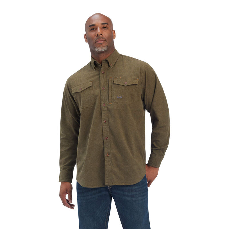 Ariat Rebar Flannel DuraStretch Work Shirt 10041574