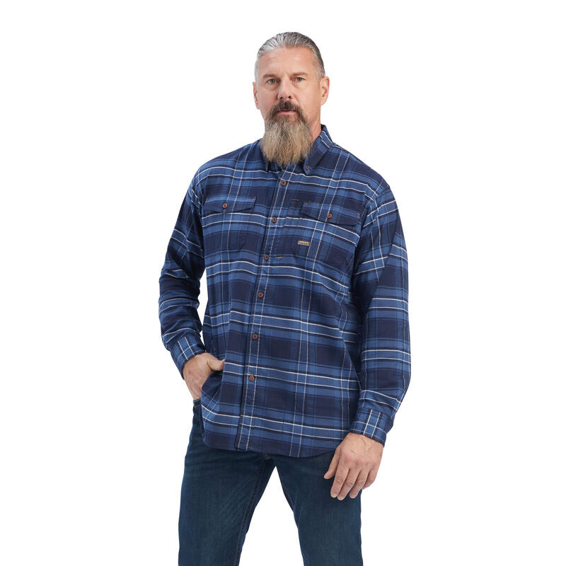 Ariat Rebar Flannel DuraStretch Work Shirt 10041605