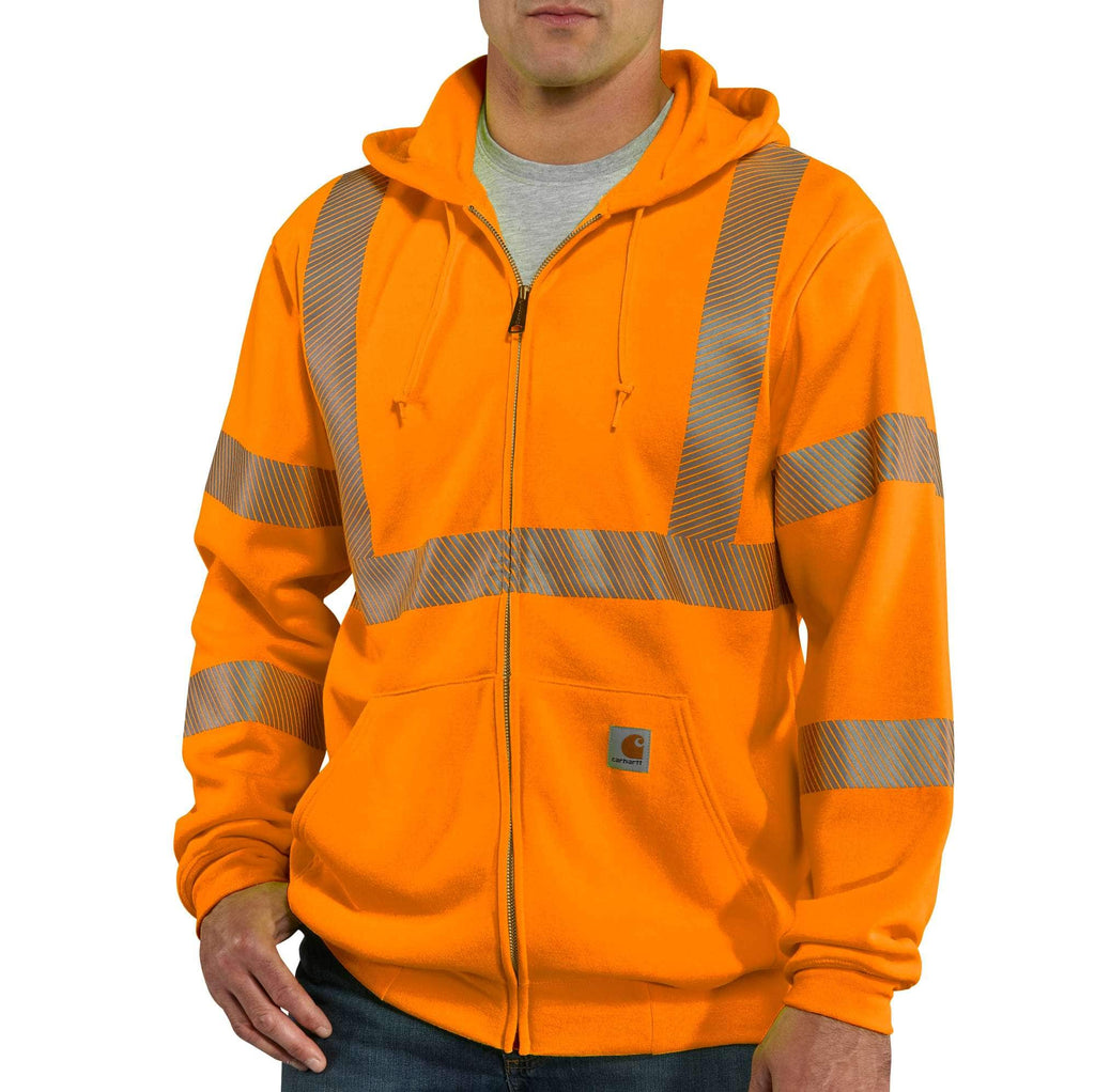 HIGH-VISIBILITY ZIP-FRONT CLASS 3 SWEATSHIRT 100503