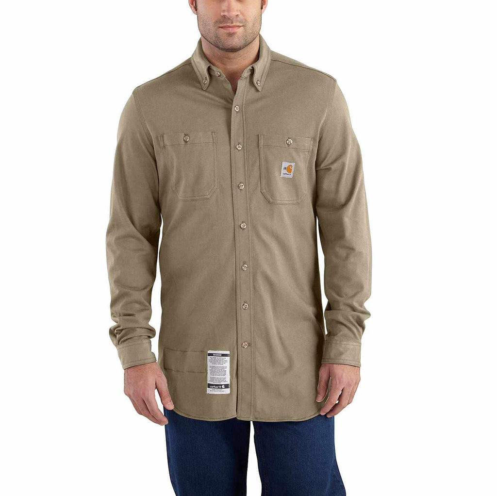 FLAME-RESISTANT CARHARTT FORCE® COTTON HYBRID SHIRT 101698