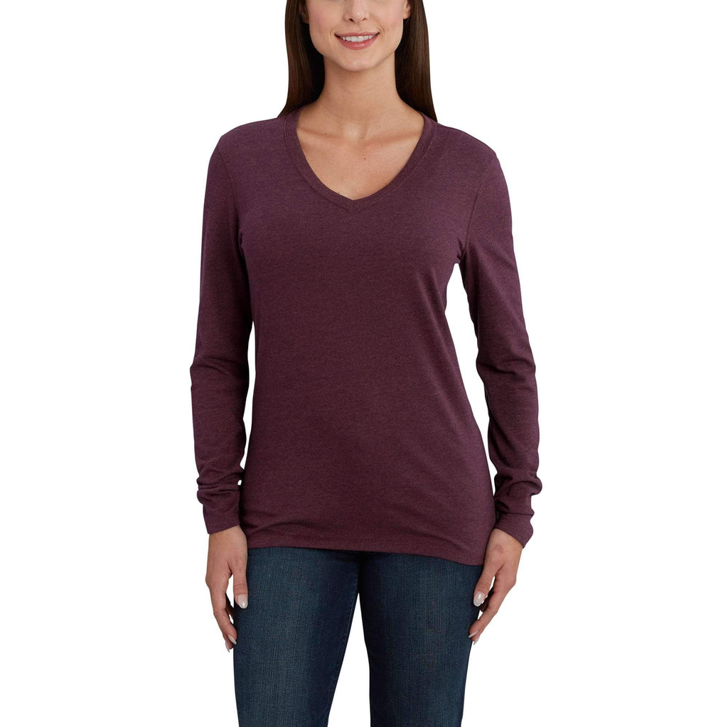 LOCKHART LONG SLEEVE V-NECK T-SHIRT 102761