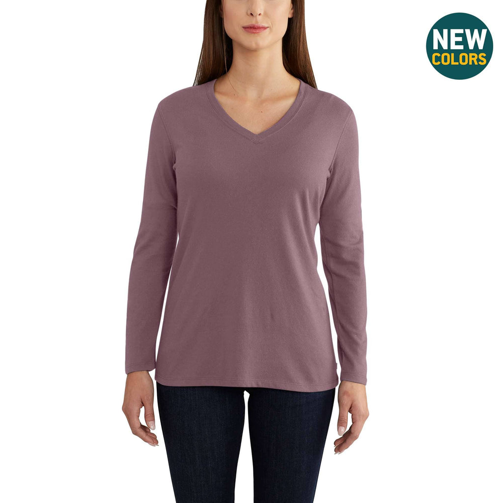 LOCKHART LONG SLEEVE V-NECK T-SHIRT 102761