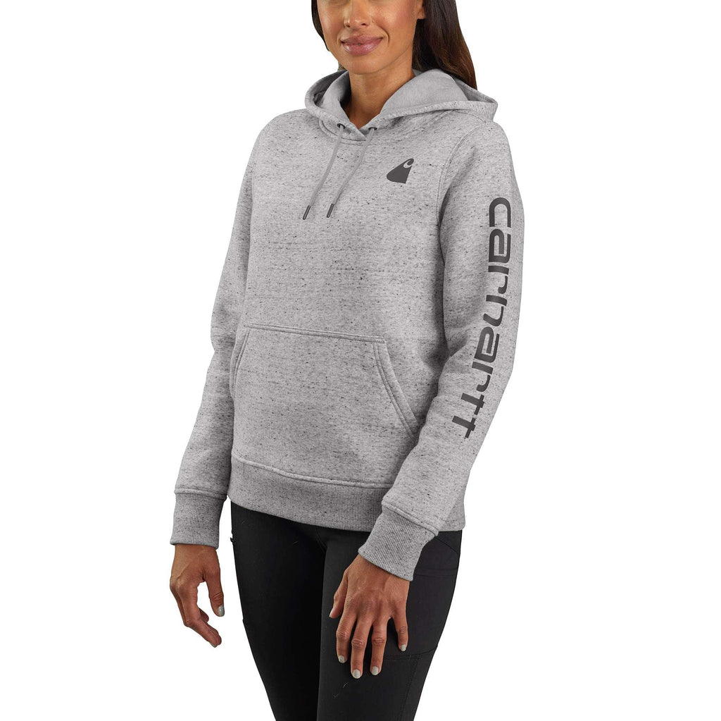 RELAXED FIT MIDWEIGHT LOGO SLEEVE GRAPHIC SWEATSHIRT 102791