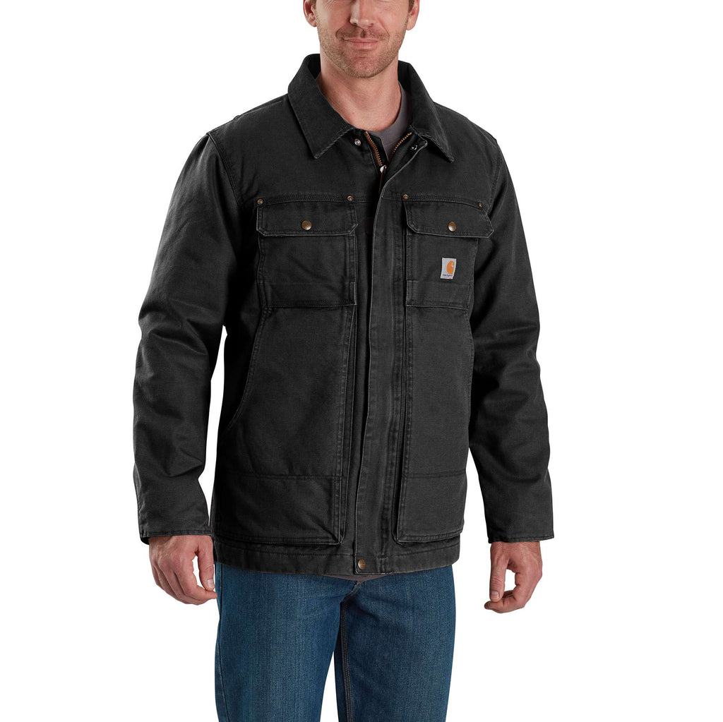 FULL SWING® RELAXED FIT WASHED DUCK INSULATED TRADITIONAL COAT 103283