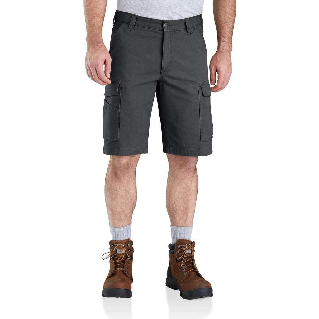 RUGGED FLEX® RELAXED FIT CANVAS CARGO WORK SHORT 103542