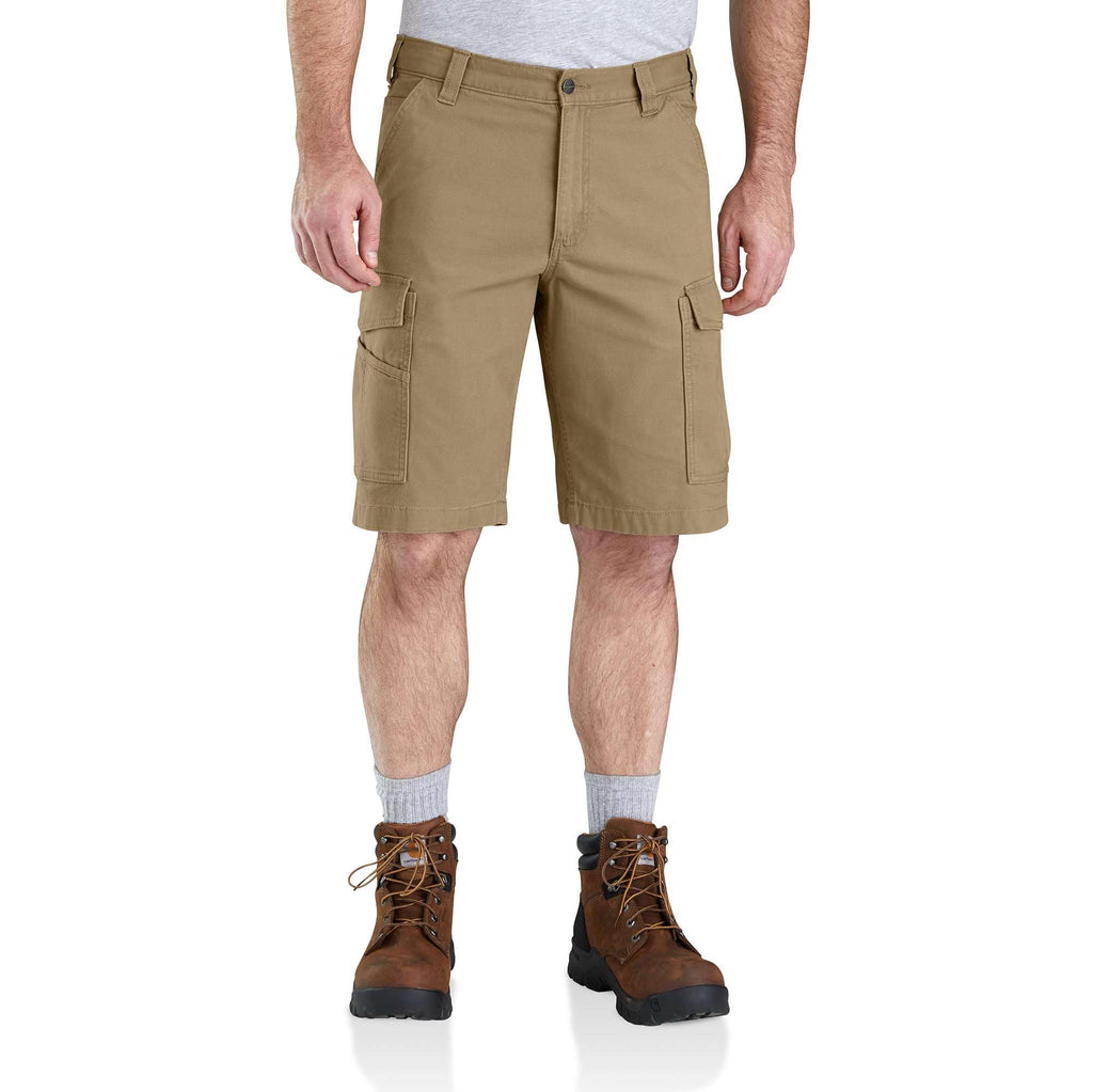 RUGGED FLEX® RELAXED FIT CANVAS CARGO WORK SHORT 103542