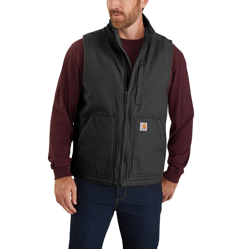 CARHARTT® SHERPA-LINED MOCK NECK VEST 104277