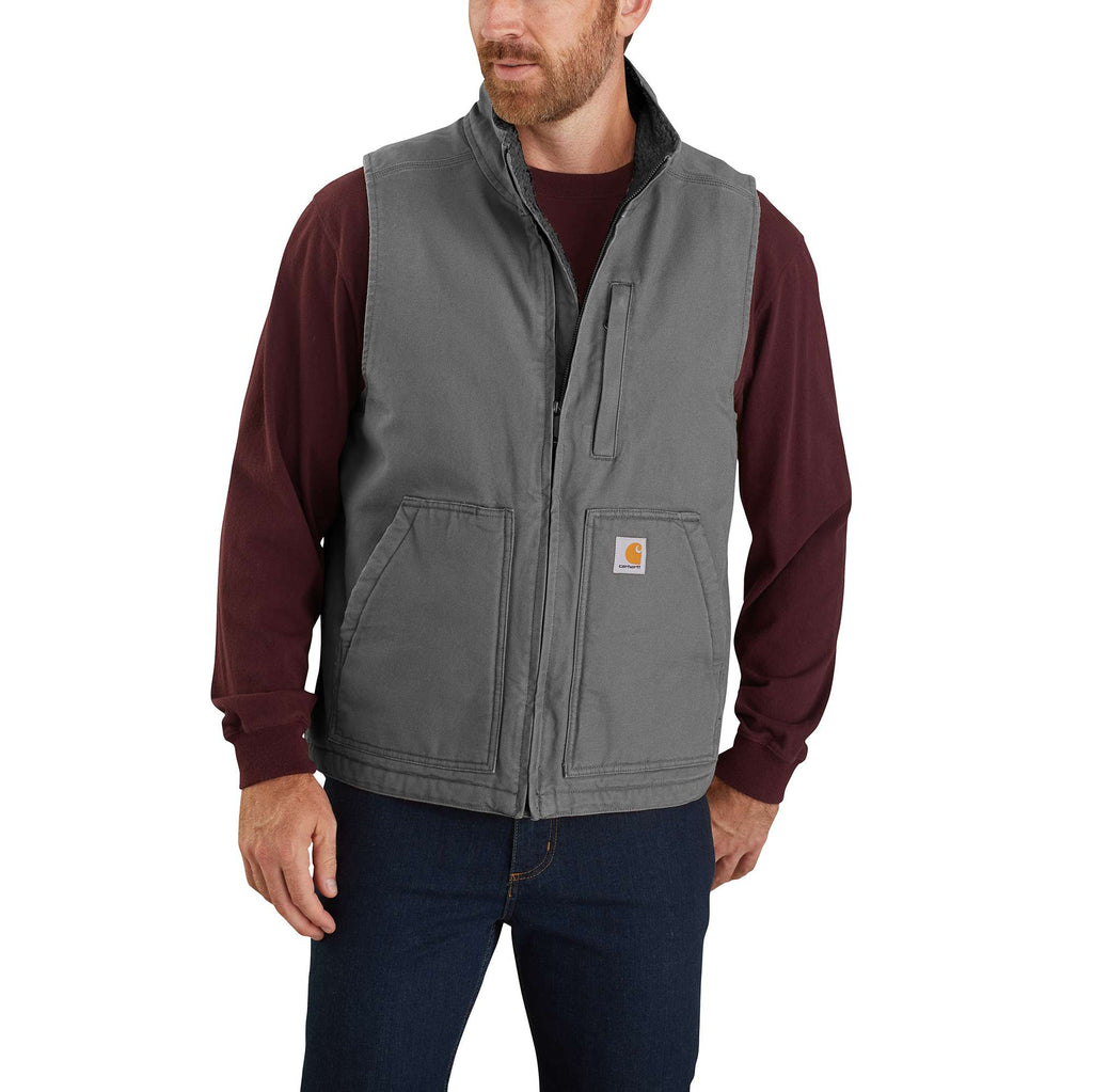 CARHARTT® SHERPA-LINED MOCK NECK VEST 104277