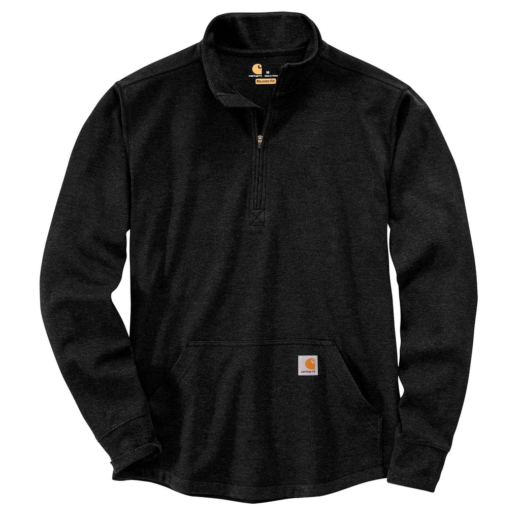 CARHARTT® RELAXED FIT HEAVYWEIGHT LONG-SLEEVE HALF ZIP THERMAL T-SHIRT 104428