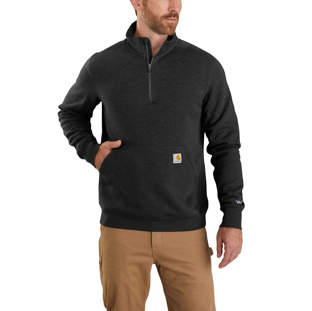 CARHARTT FORCE® RELAXED FIT MIDWEIGHT 1/4 ZIP POCKET SWEATSHIRT 104475