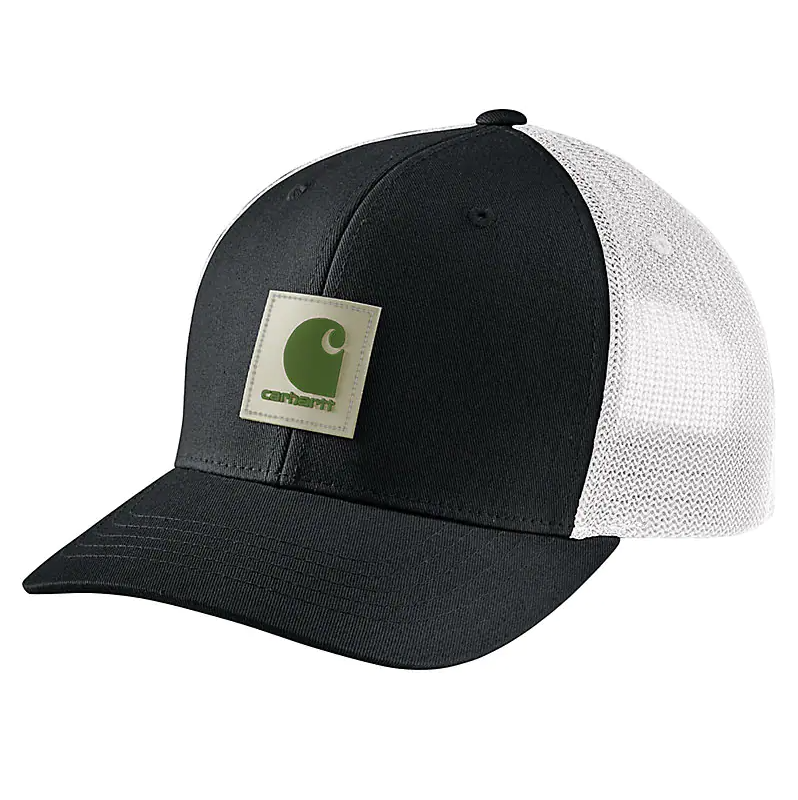 RUGGED FLEX® TWILL MESH-BACK LOGO PATCH CAP 105216