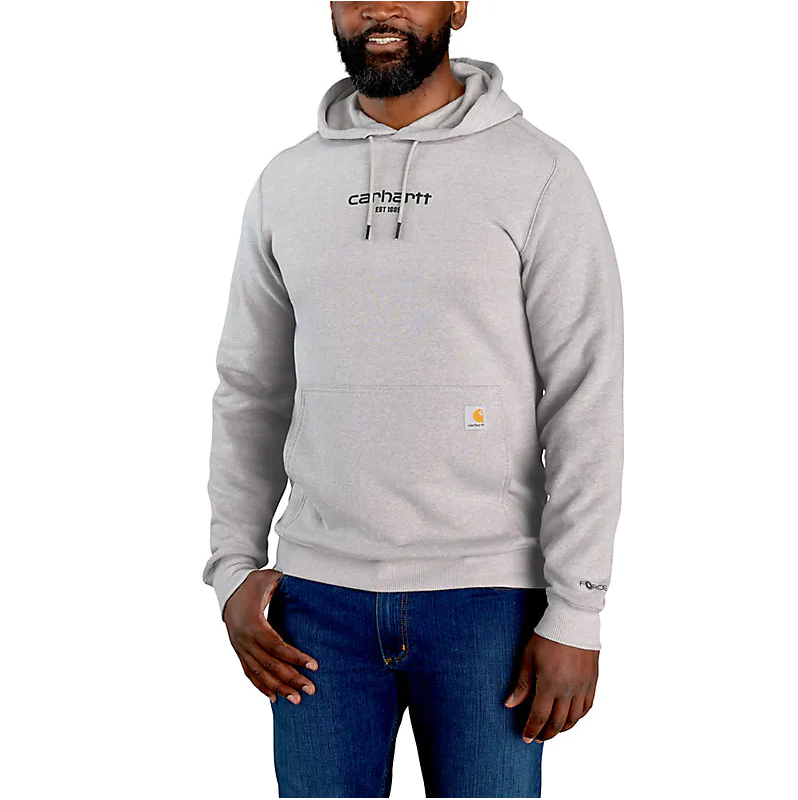 CARHARTT FORCE® RELAXED FIT LIGHTWEIGHT LOGO GRAPHIC SWEATSHIRT 105569