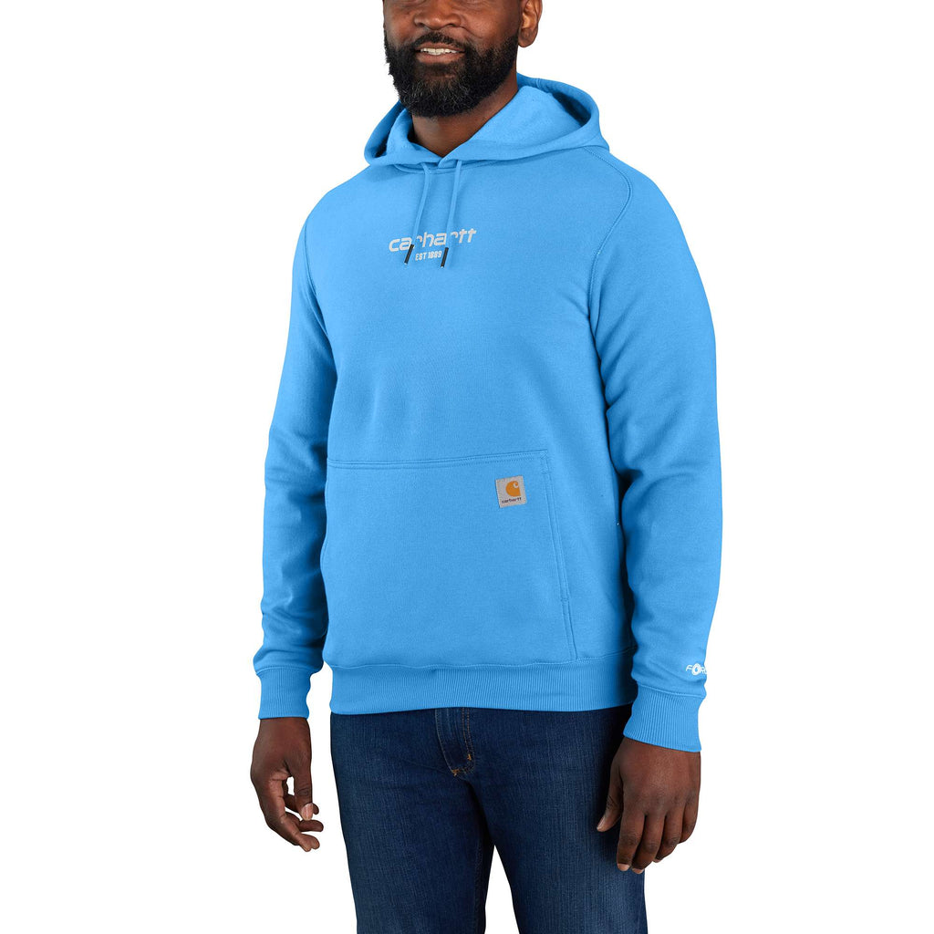 CARHARTT FORCE® RELAXED FIT LIGHTWEIGHT LOGO GRAPHIC SWEATSHIRT 105569