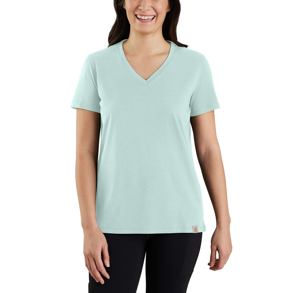 CARHARTT® RELAXED FIT LIGHTWEIGHT SHORT SLEEVE V NECK T-SHIRT 105739