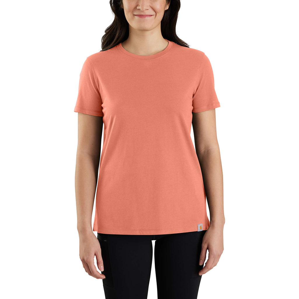 RELAXED FIT LIGHTWEIGHT SHORT-SLEEVE CREWNECK T-SHIRT 105740