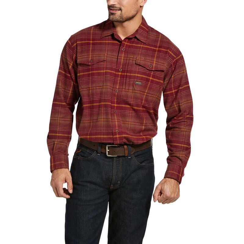 Ariat Rebar Flannel DuraStretch Work Shirt