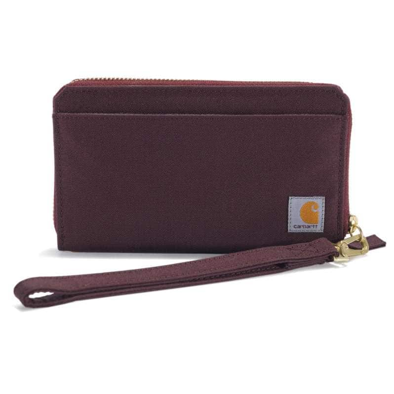 WOMEN'S NYLON DUCK LAY-FLAT CLUTCH B0000246