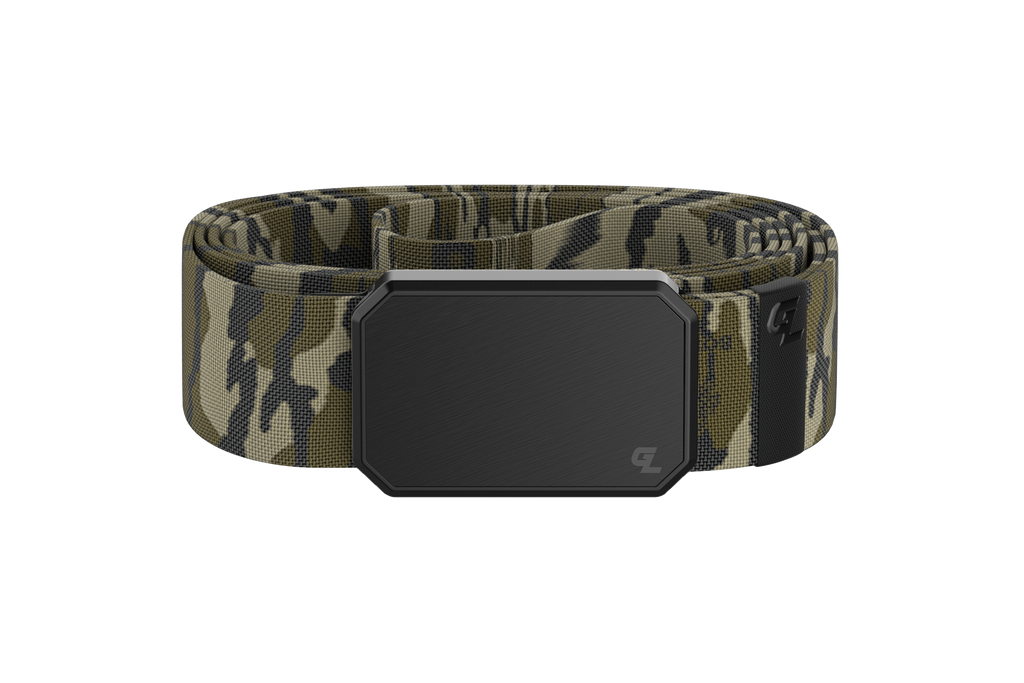 GROOVE BELT MOSSY OAK BOTTOMLAND CAMO/BLACK