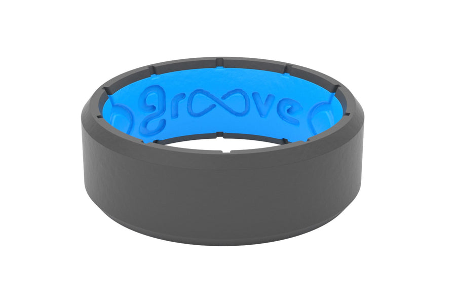 GROOVE RING® EDGE DEEP STONE GREY RING