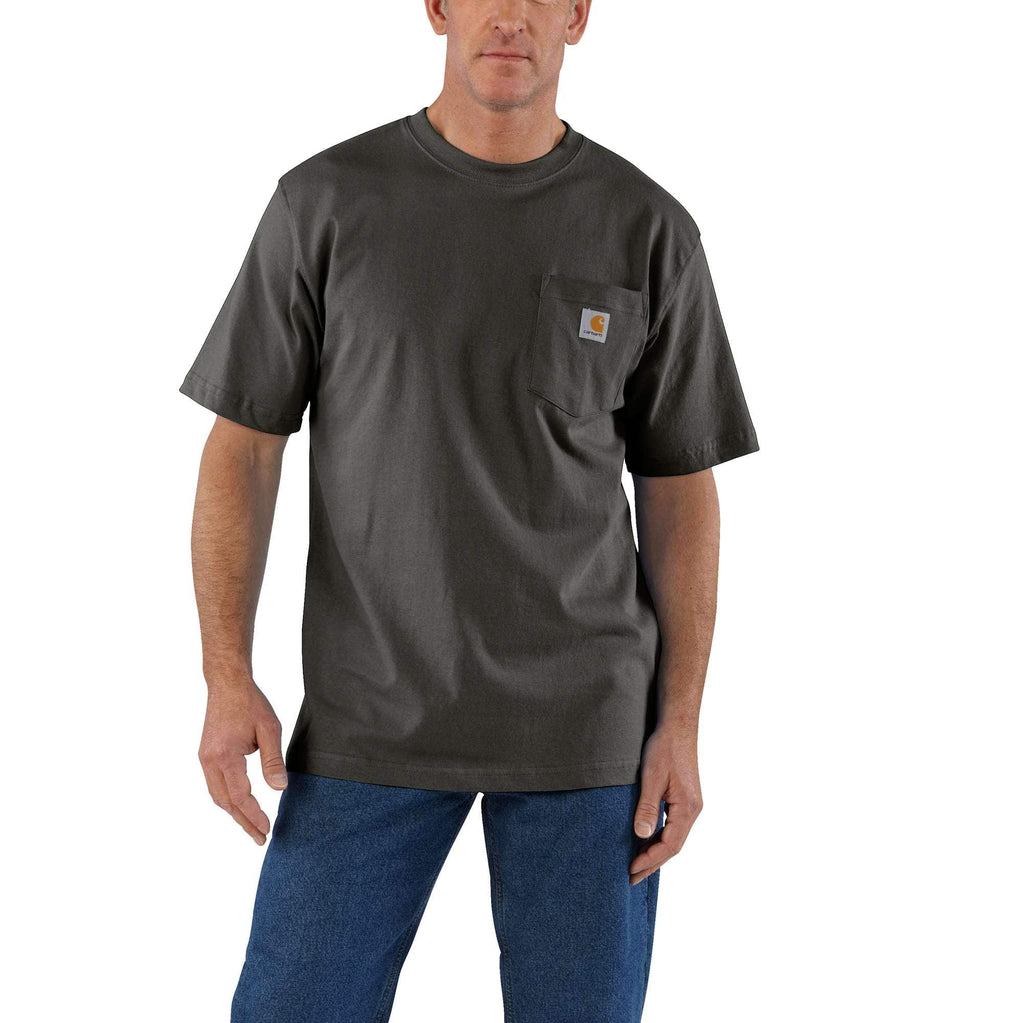 LOOSE FIT HEAVYWEIGHT SHORT-SLEEVE POCKET T-SHIRT K87 MULTIPLE COLORS