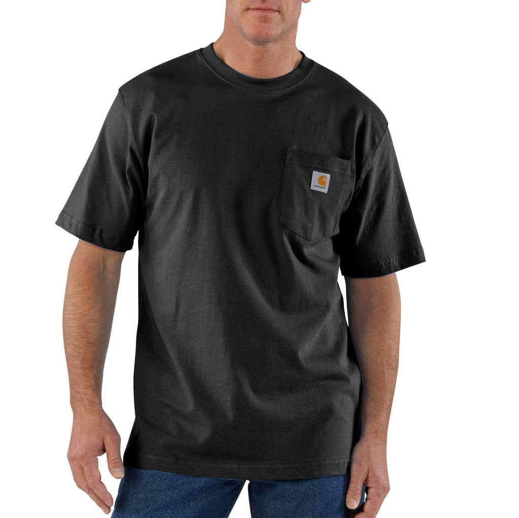 LOOSE FIT HEAVYWEIGHT SHORT-SLEEVE POCKET T-SHIRT K87 MULTIPLE COLORS