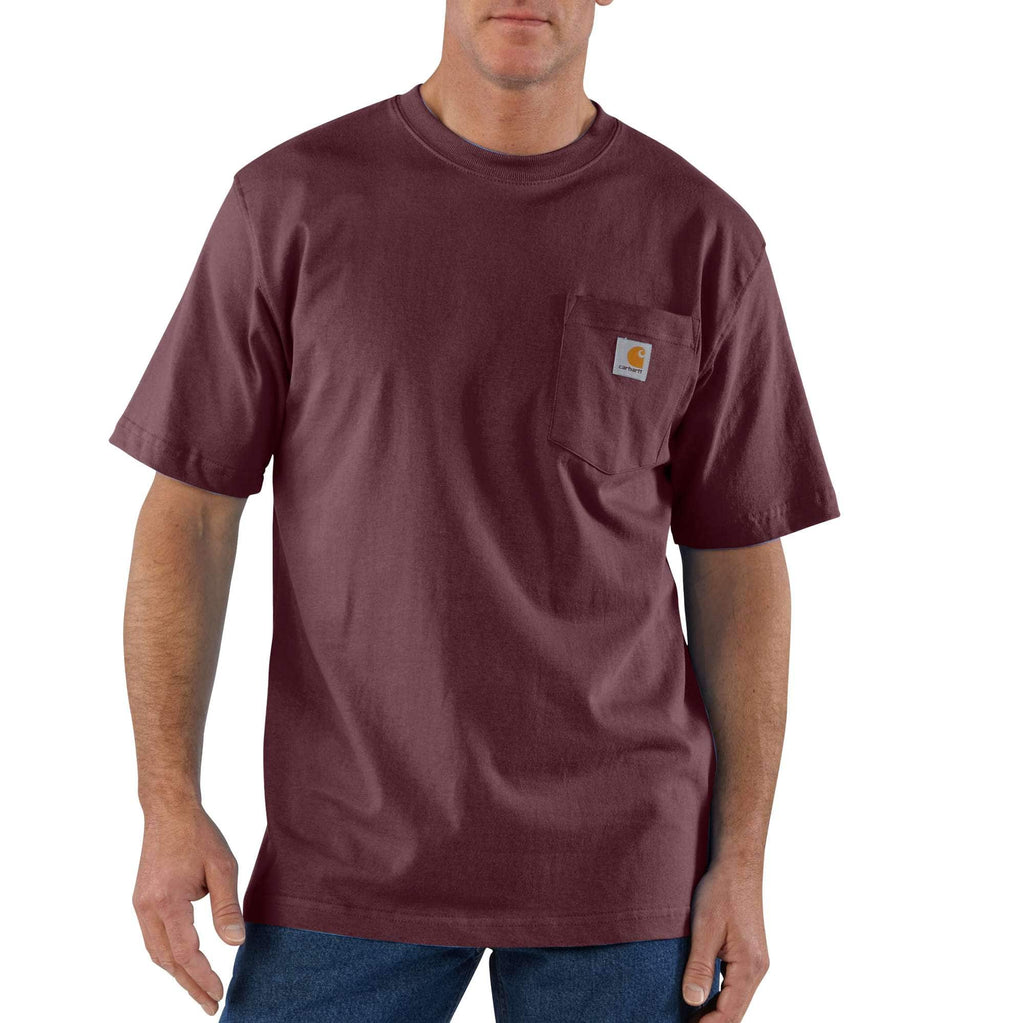 LOOSE FIT HEAVYWEIGHT SHORT-SLEEVE POCKET T-SHIRT K87 MULTIPLE COLORS