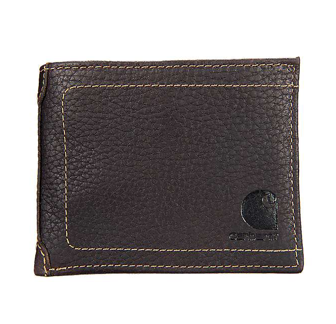 CARHARTT Pebble Leather Passcase Wallet B0000210